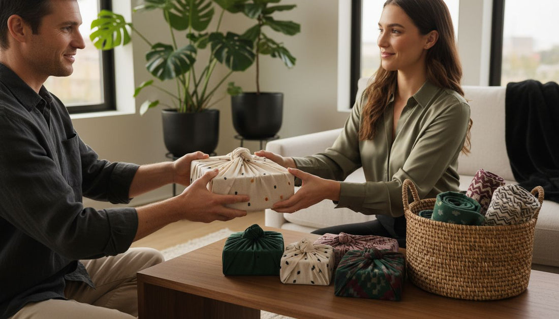 sustainable gift wrapping